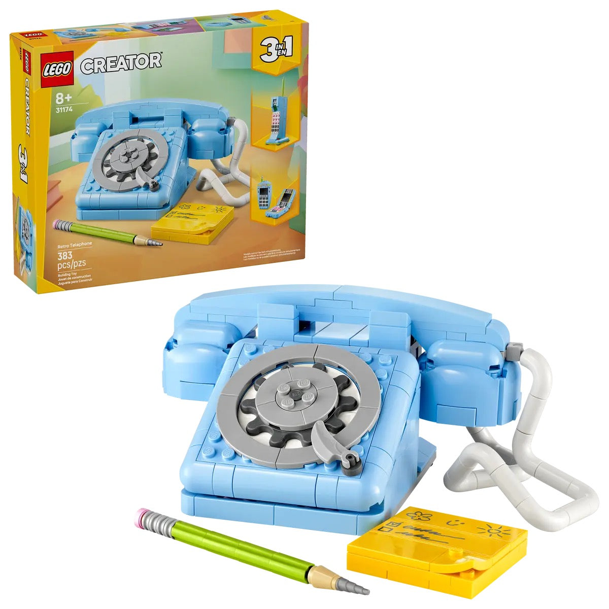 LEGO® Creator 3in1 Retro Telephone 31174