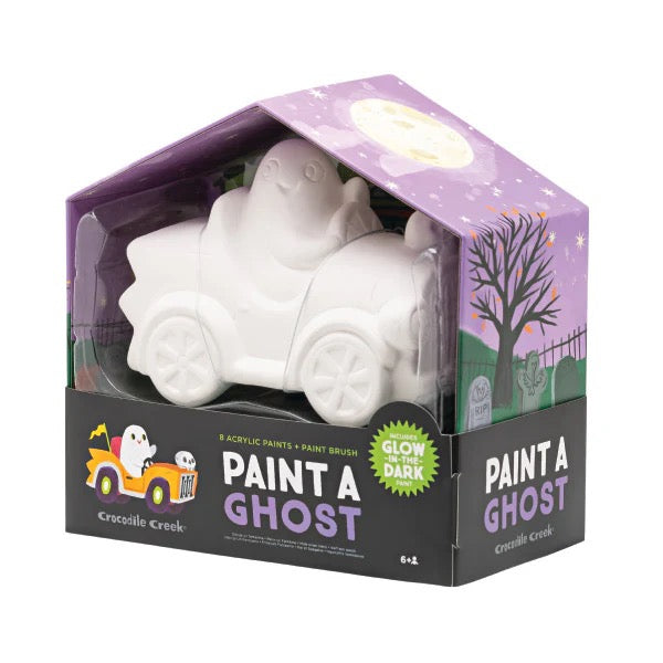 Halloween Paint a Ghost Car