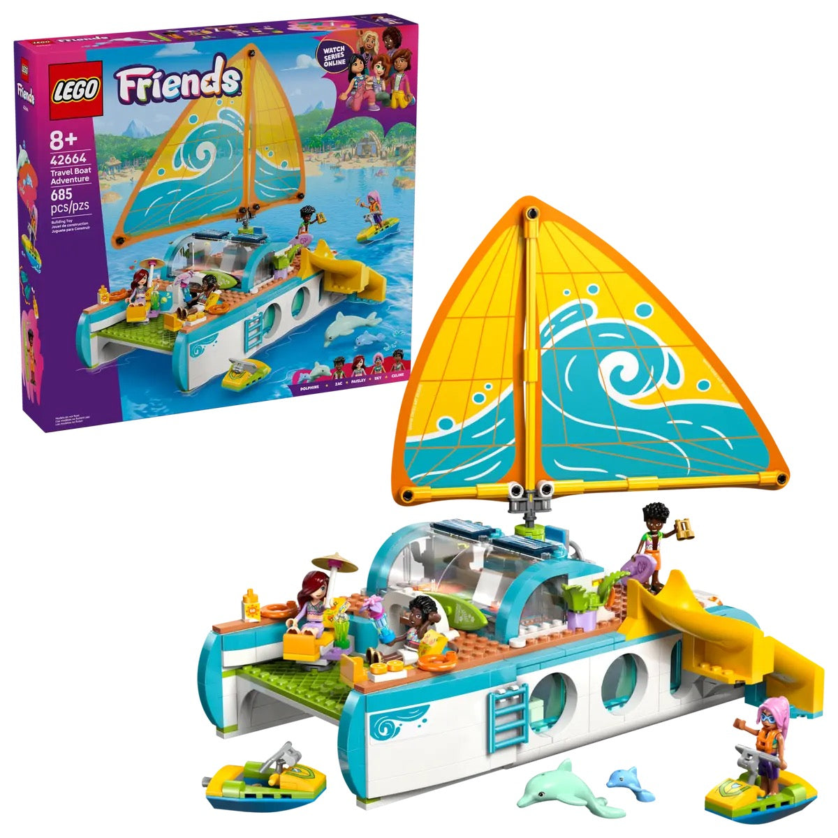 LEGO® Travel Boat Adventure 42664