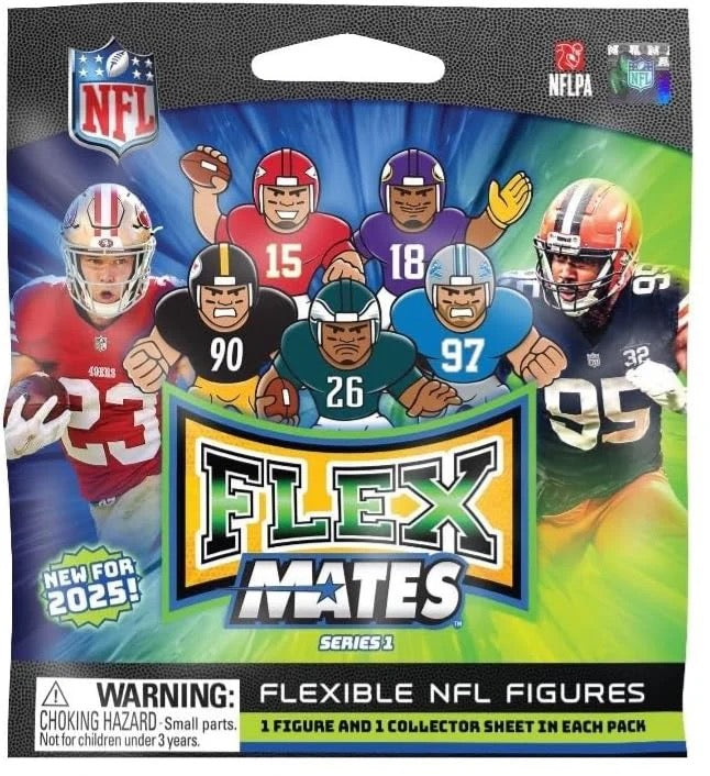 NFL 2025 Flex Mates Assorted