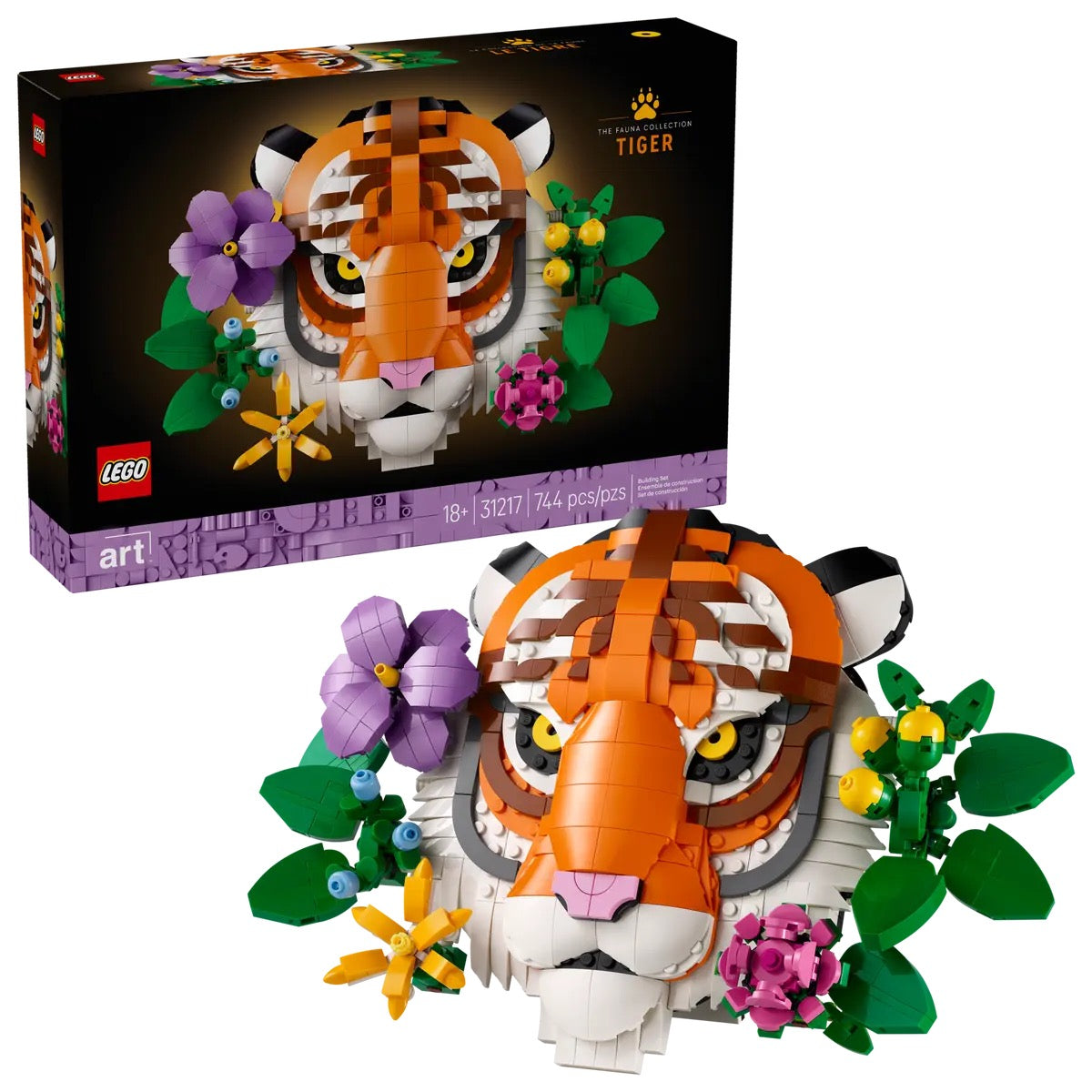 LEGO® Art The Fauna Collection - Tiger 31217