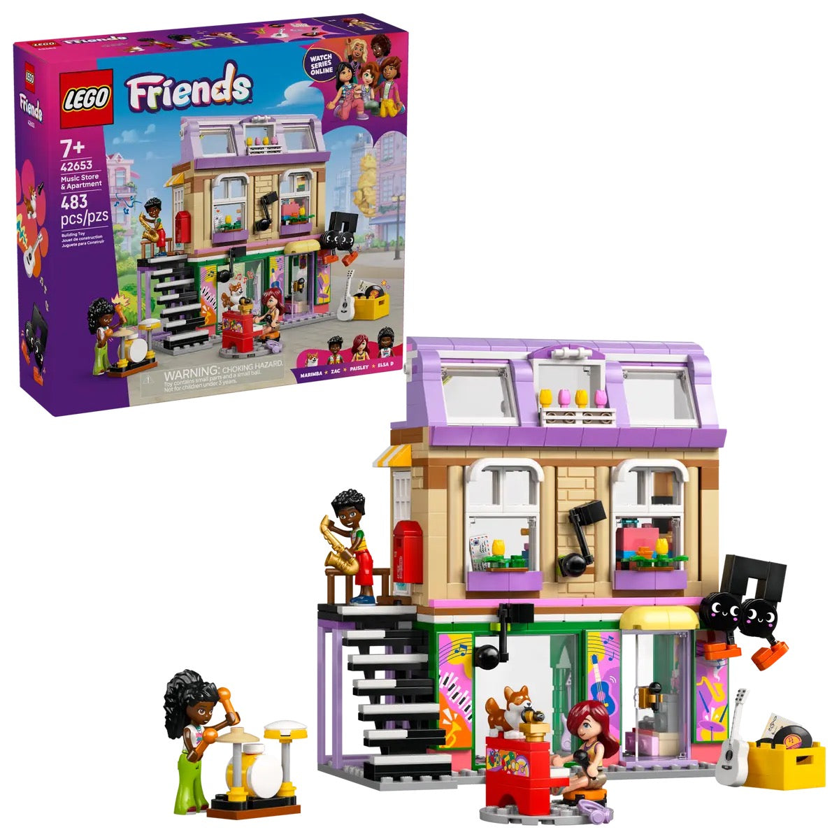 LEGO®  Friends Music Store & Apartment 42653