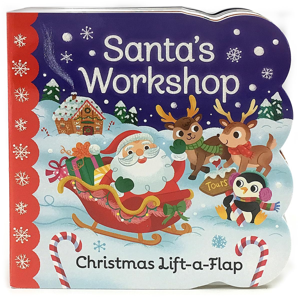Santa’s Workshop Christmas Lift-a-Flap Board Book