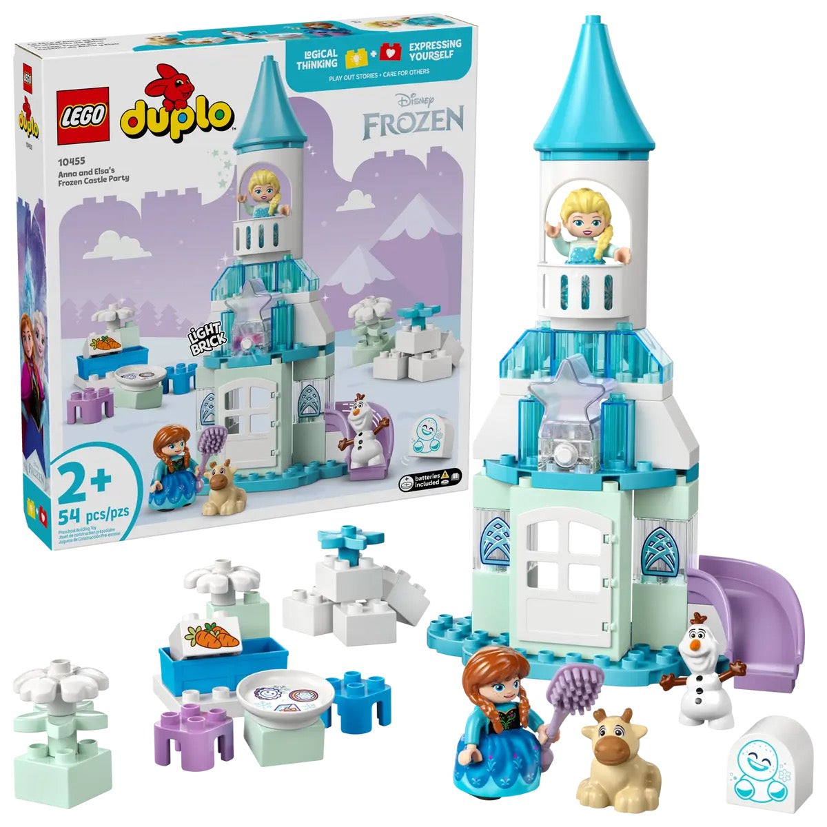 LEGO® DUPLO® Anna and Elsa's Frozen Castle Party 10455