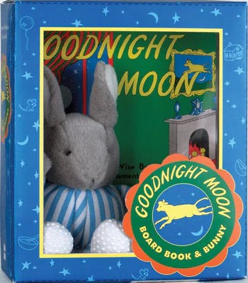 Goodnight Moon Board Book with Bunny Gift Set