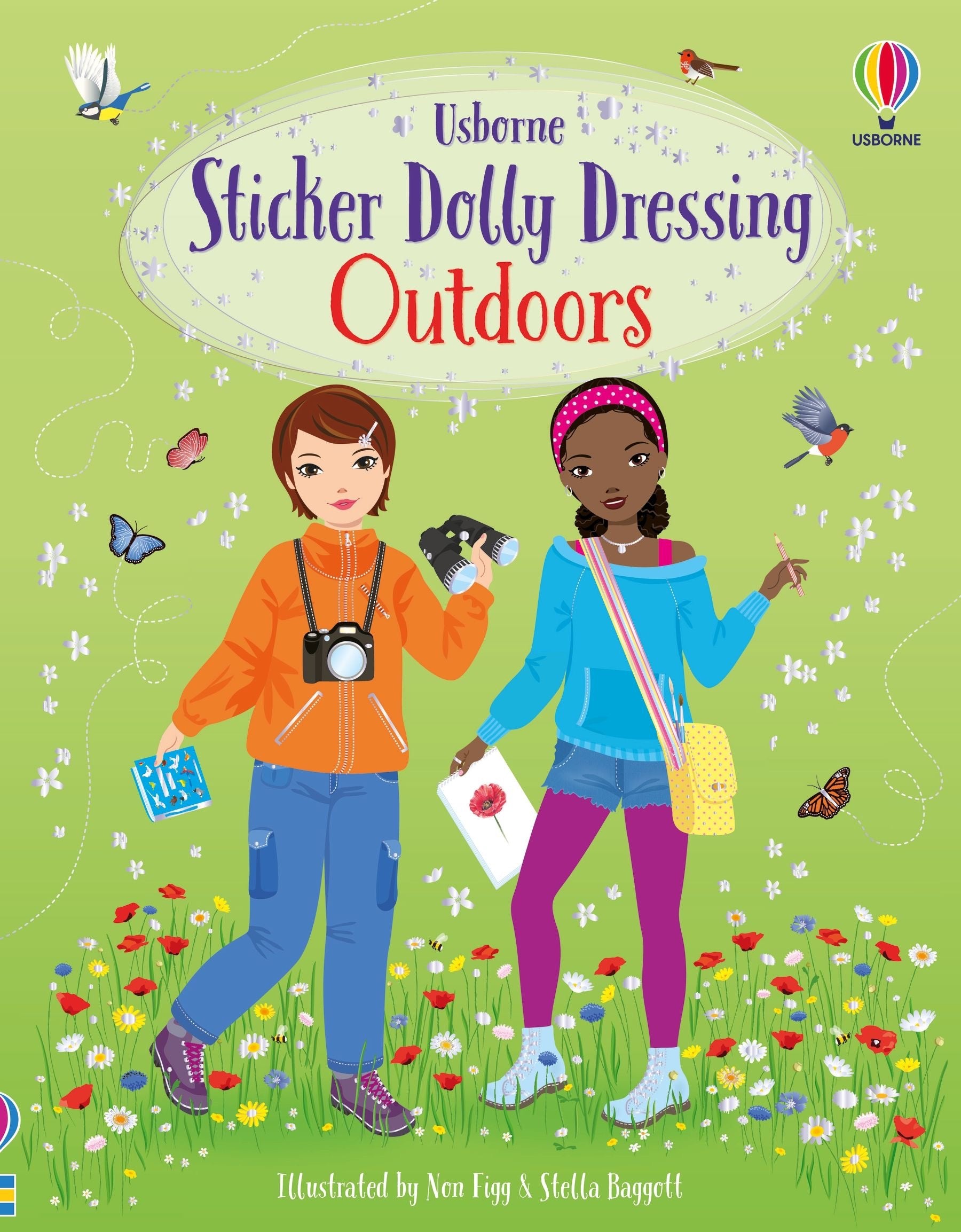 Usborne Sticker Dolly: Outdoors