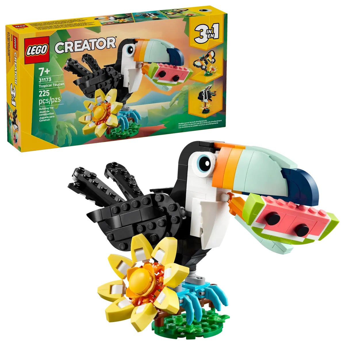LEGO® Creator 3in1 Wild Animals: Tropical Toucan 31173