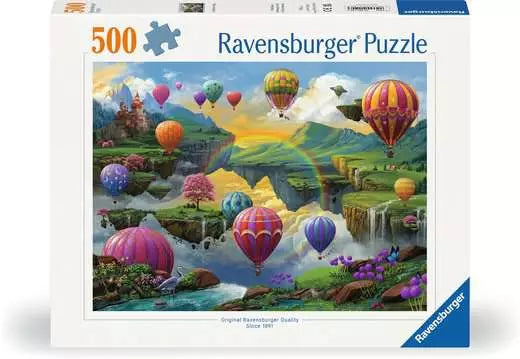 Air Balloon Valley 500 Piece Puzzle