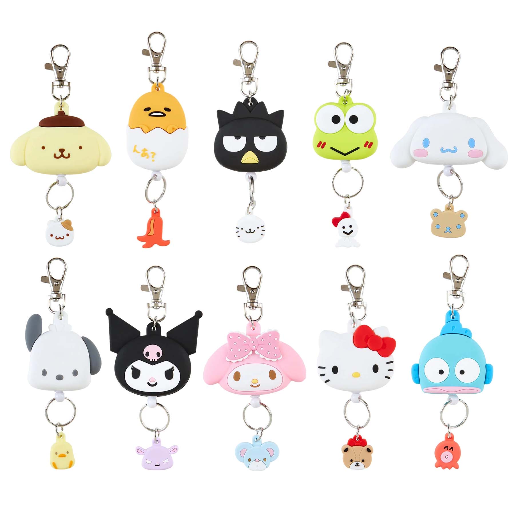 Japan Sanrio Reel Keychain (Friend)