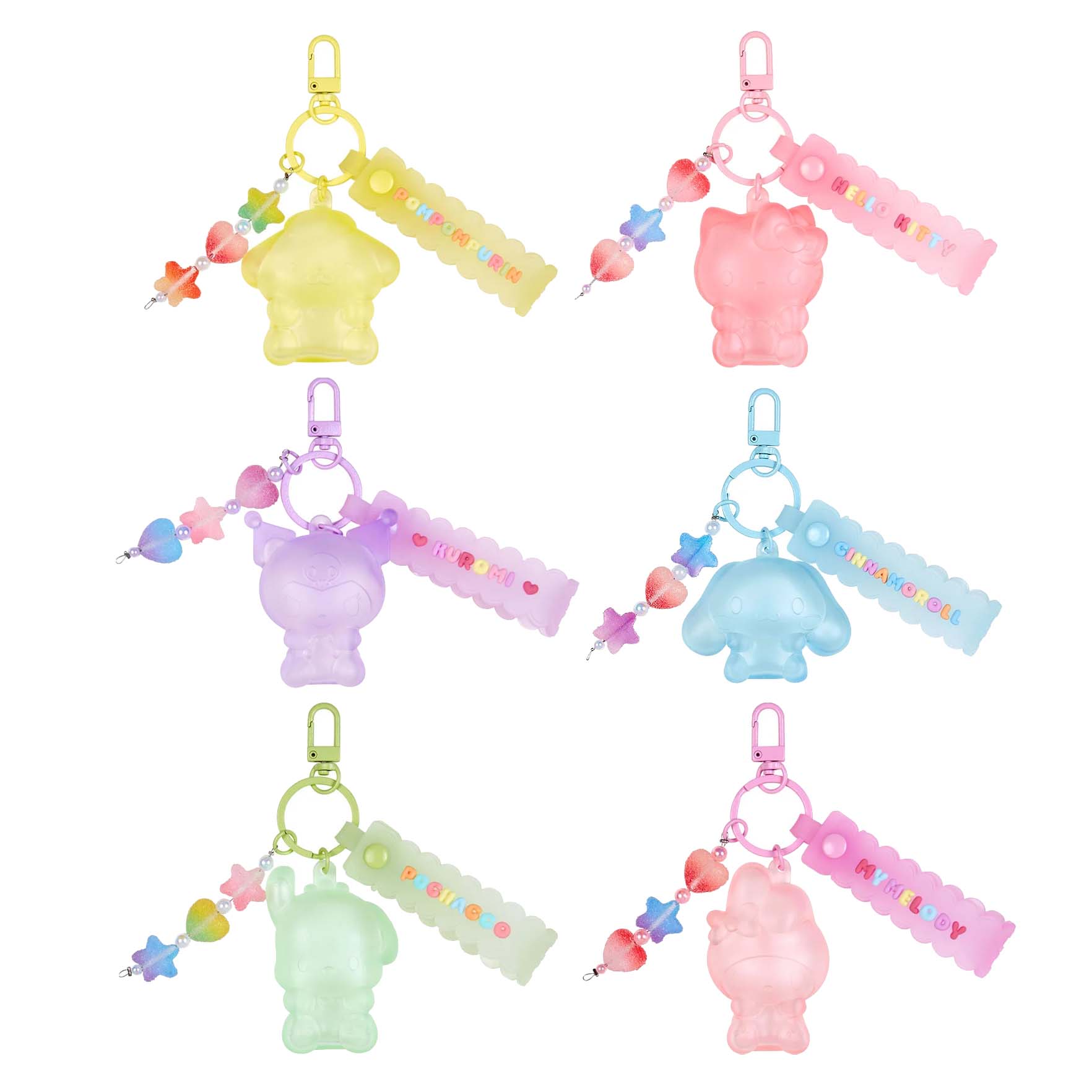 Japan Sanrio PVC Mascot Keychain (Gummy Candy)