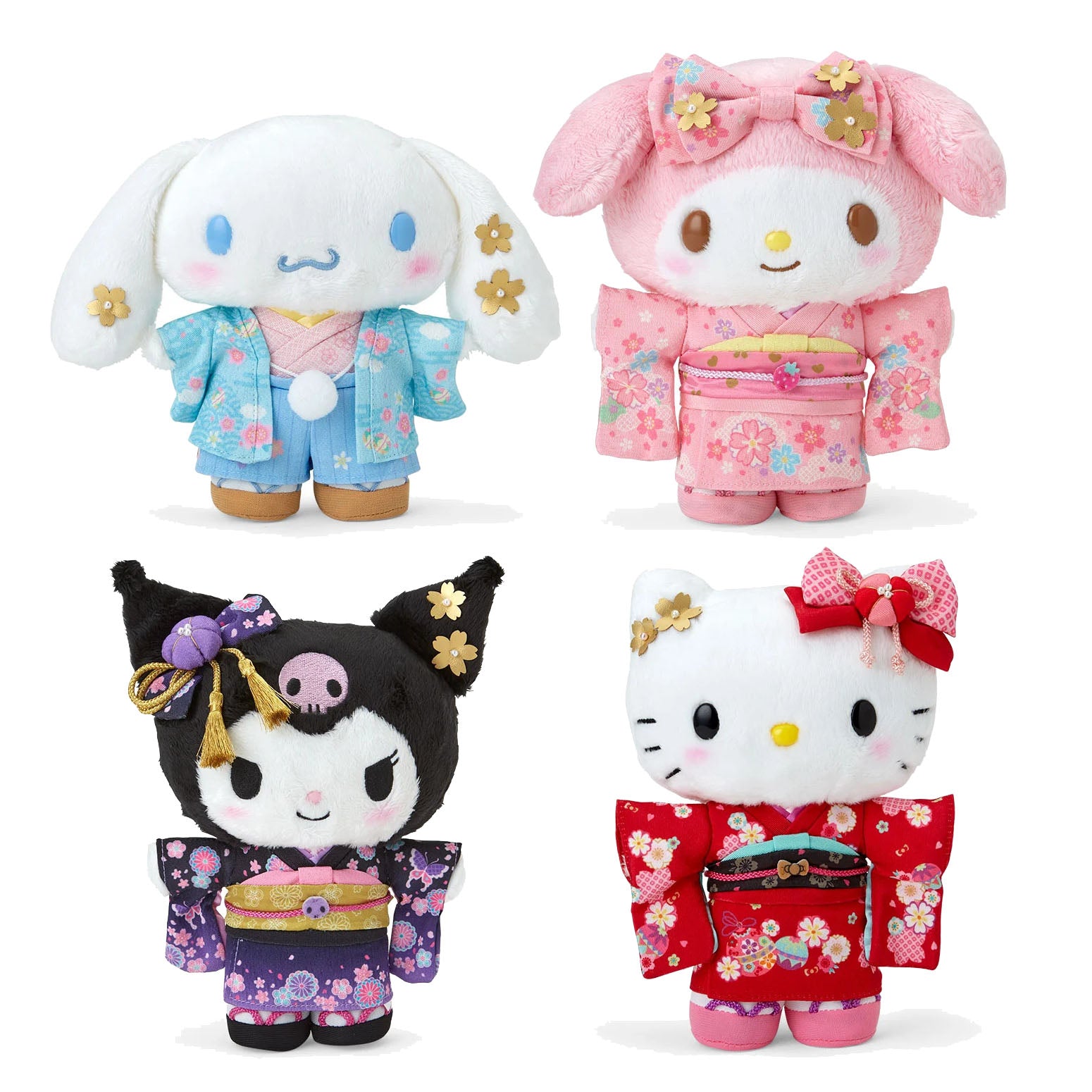 Japan Sanrio Plush Doll Soft Toy (Kimono)