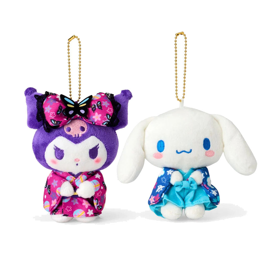 Japan Sanrio Plush Doll Keychain (Kimono)