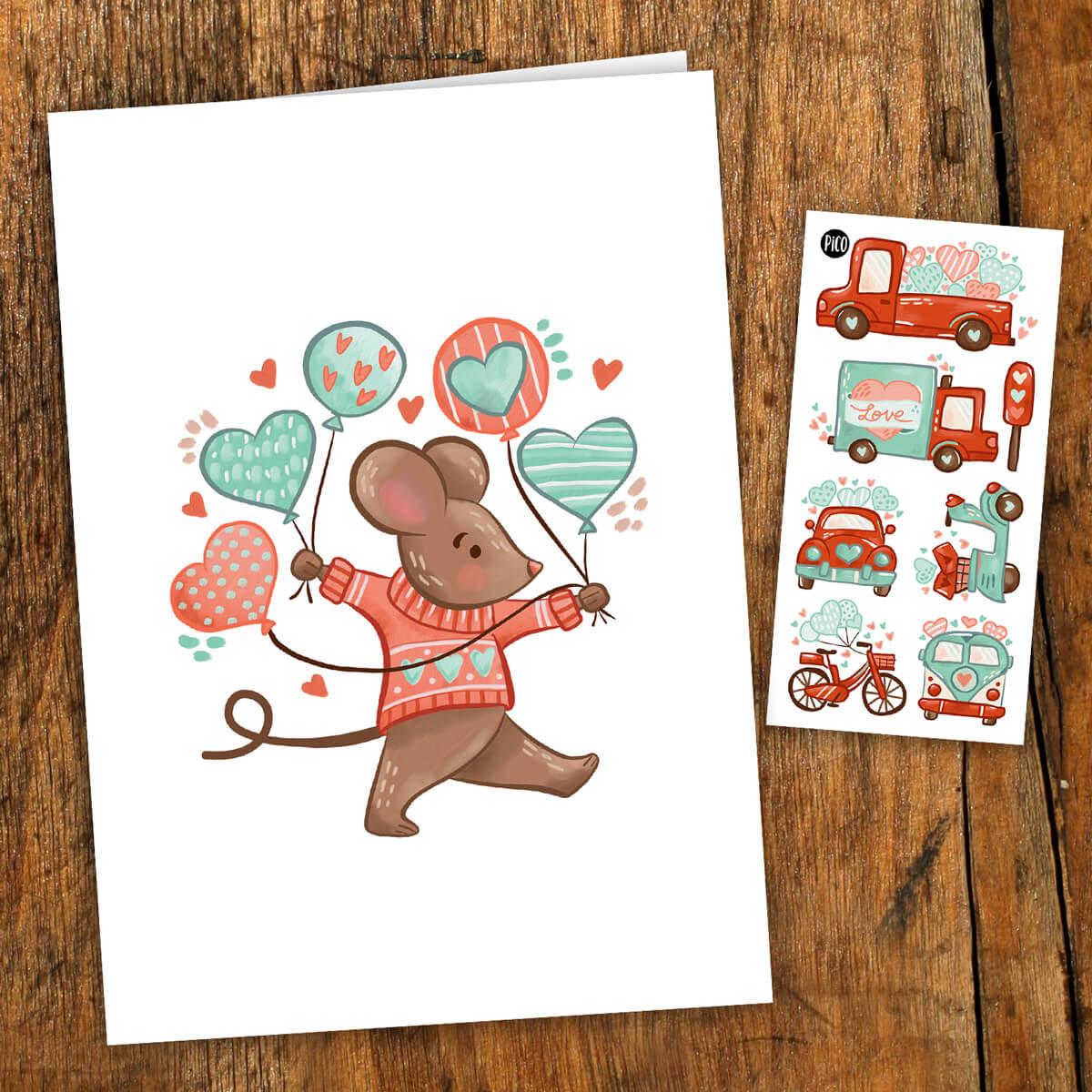 Greeting Card- Love Delivery
