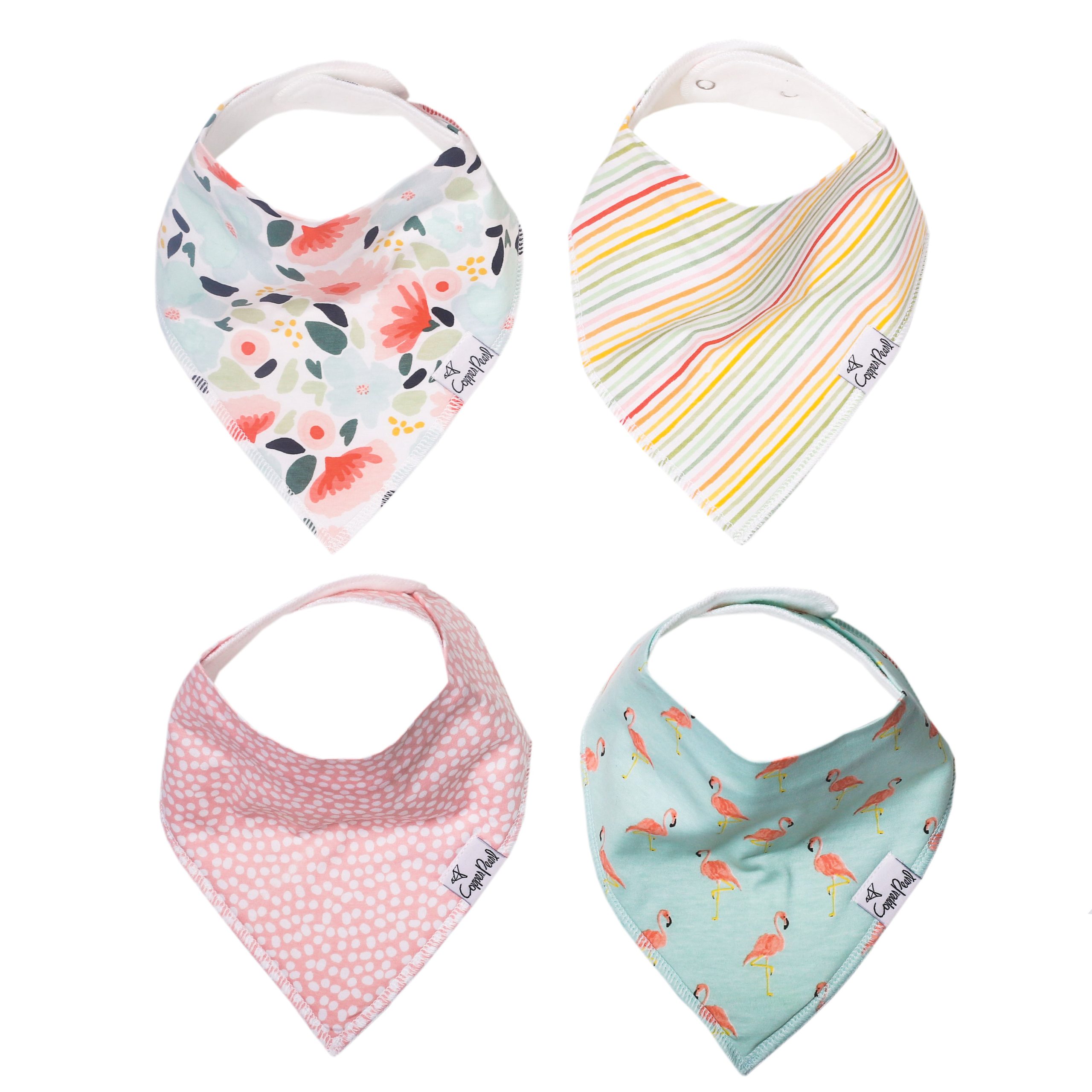 Bandana Bib 4pk- Leilani