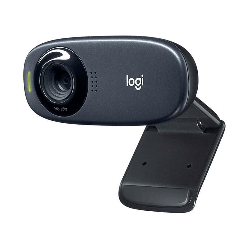 Logitech C310 HD Webcam (Black)