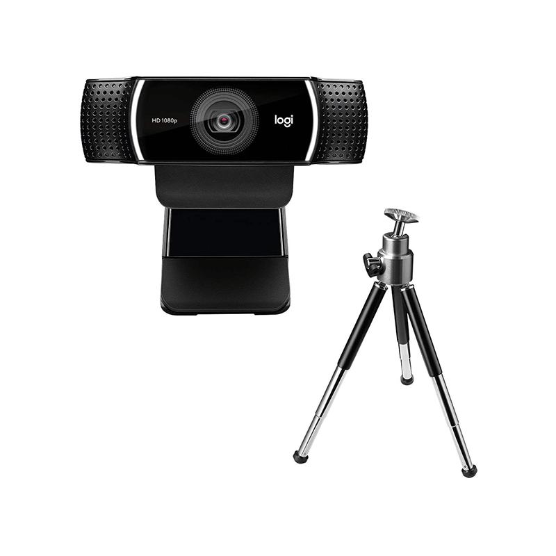 Logitech C922 Pro Stream Webcam HD Full HD Video Streaming with Tripod Included