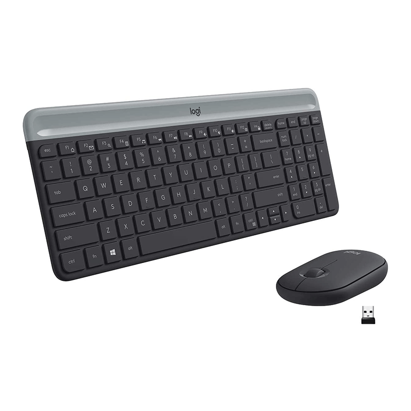 Logitech Slim Combo MK470 Wireless KeyBoard and Mouse (Graphite)