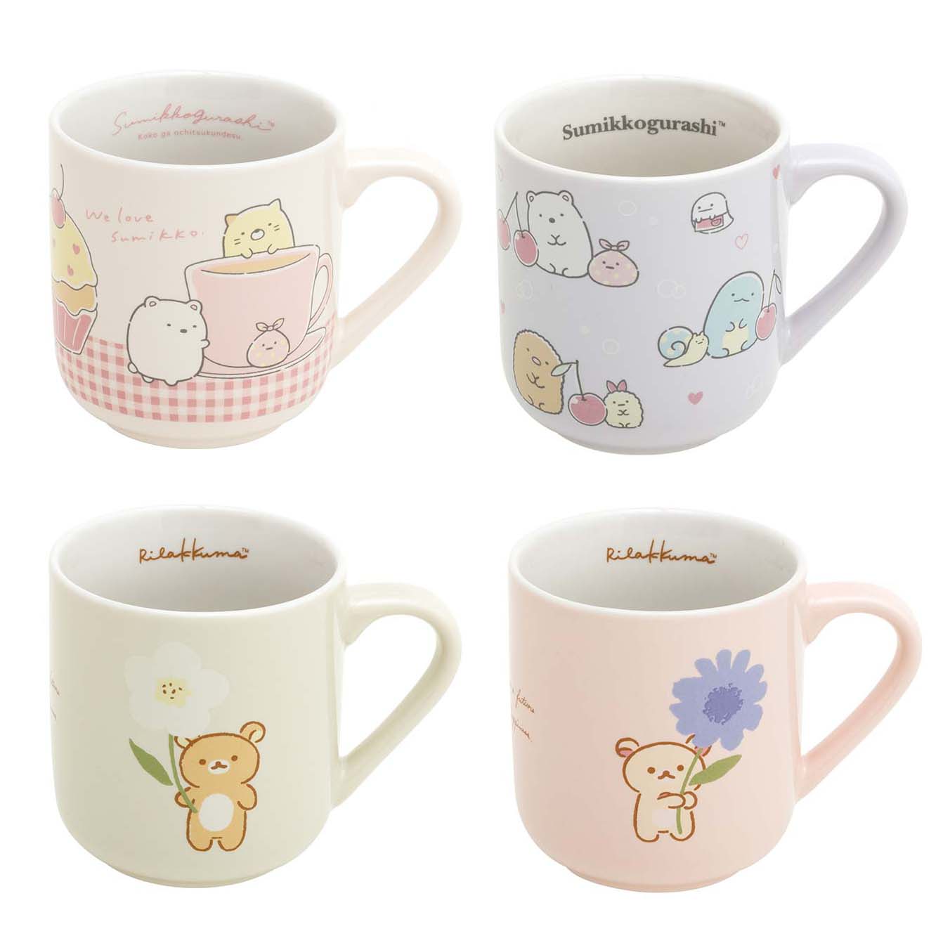 Japan San-X Rilakkuma / Sumikko Gurashi Ceramic Mug