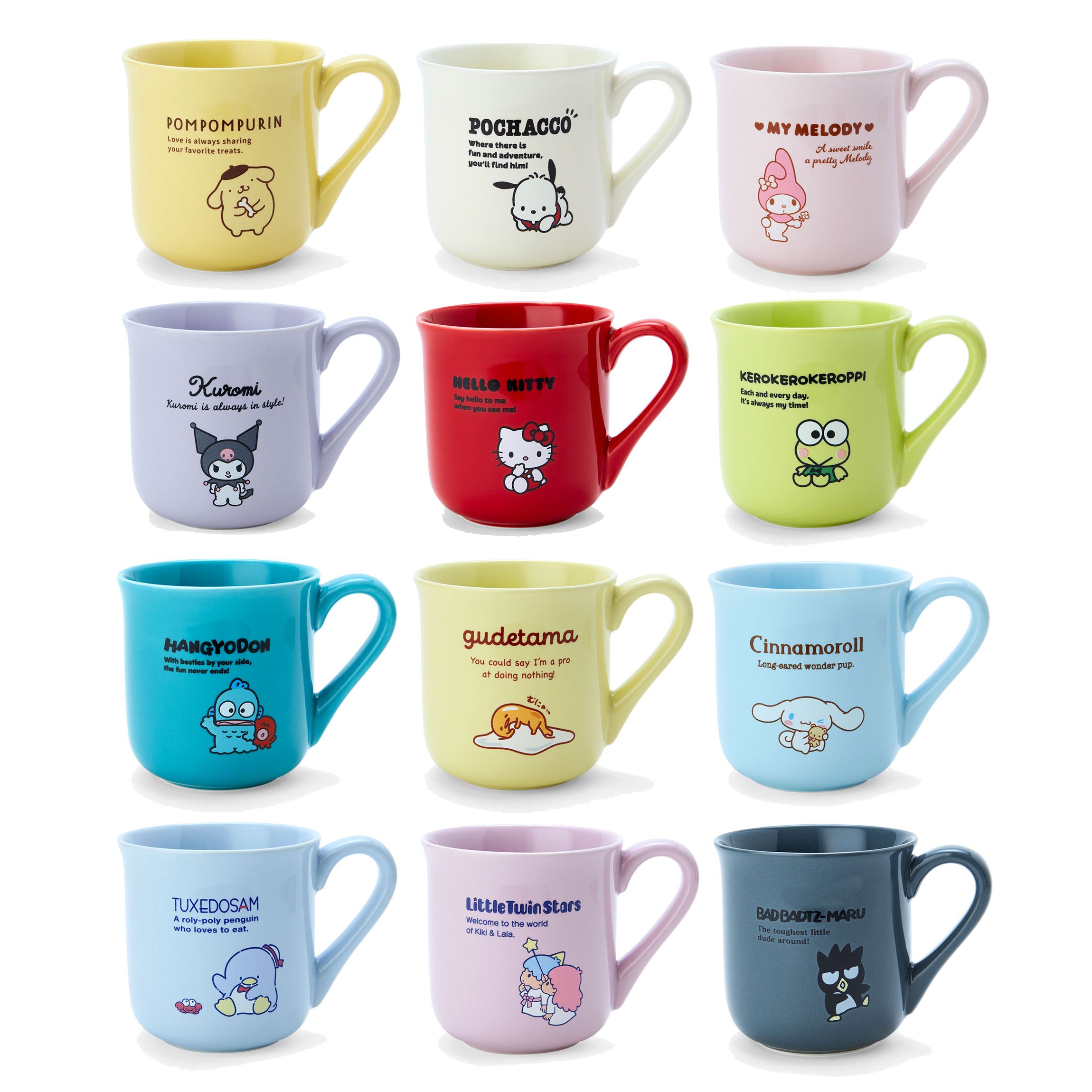 Japan Sanrio Ceramic Mug 260ml (Colorful)