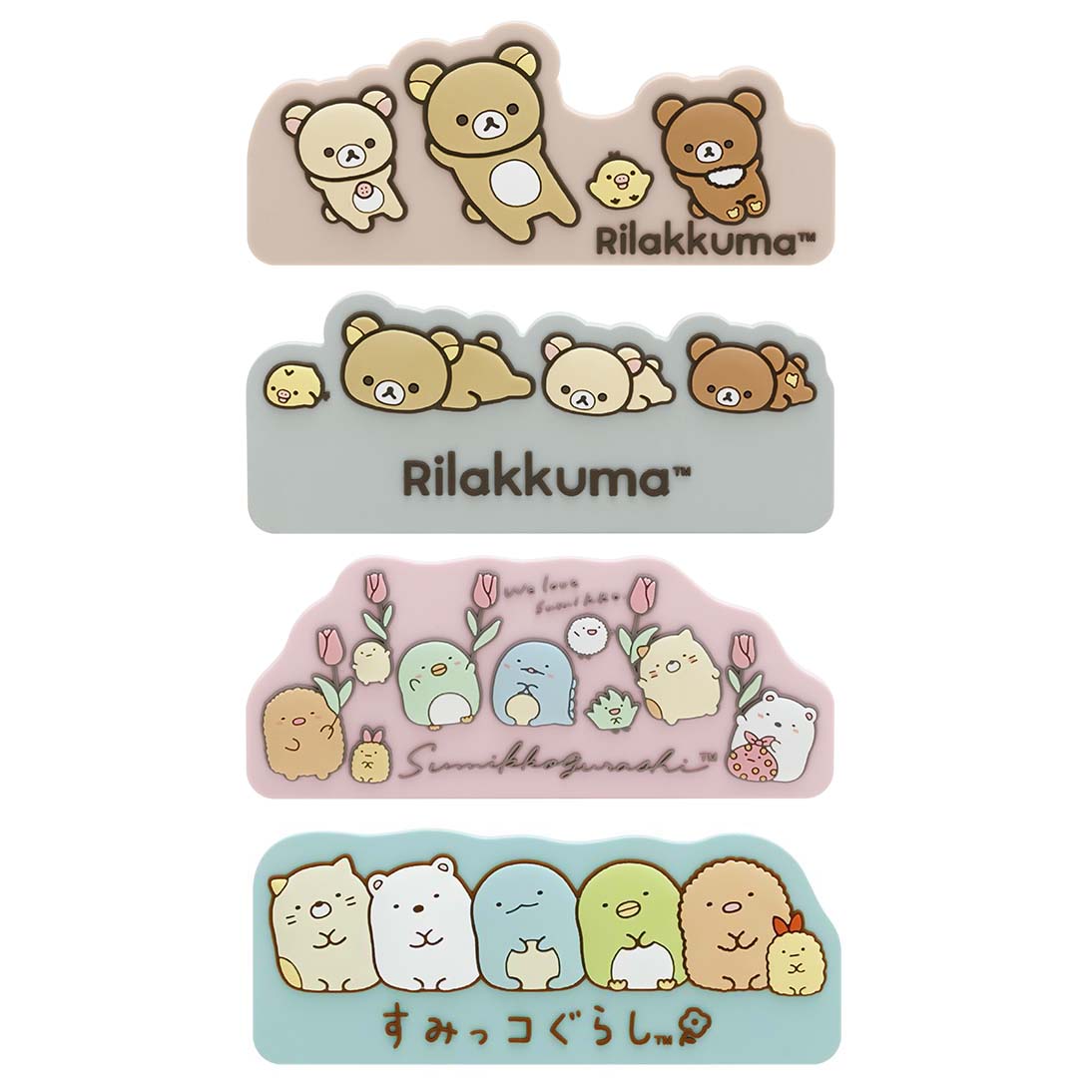 Japan San-X Rilakkuma / Sumikko Guarshi Paper Clip