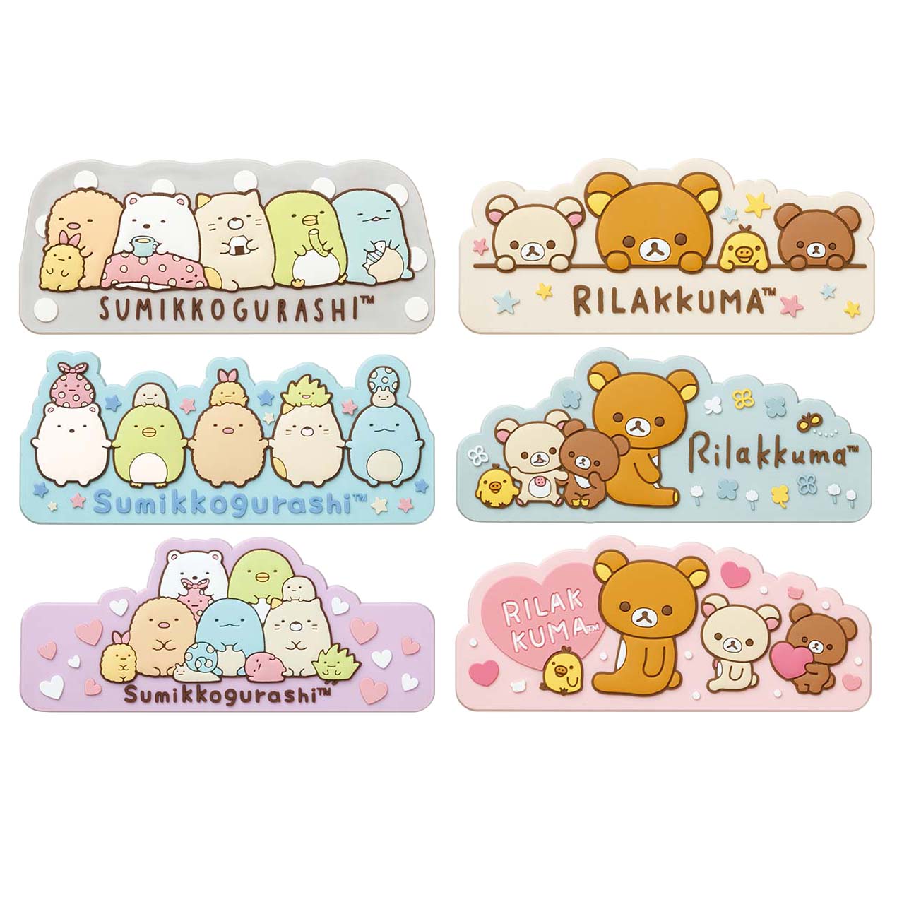 Japan San-X Rilakkuma / Sumikko Guarshi Paper Clip