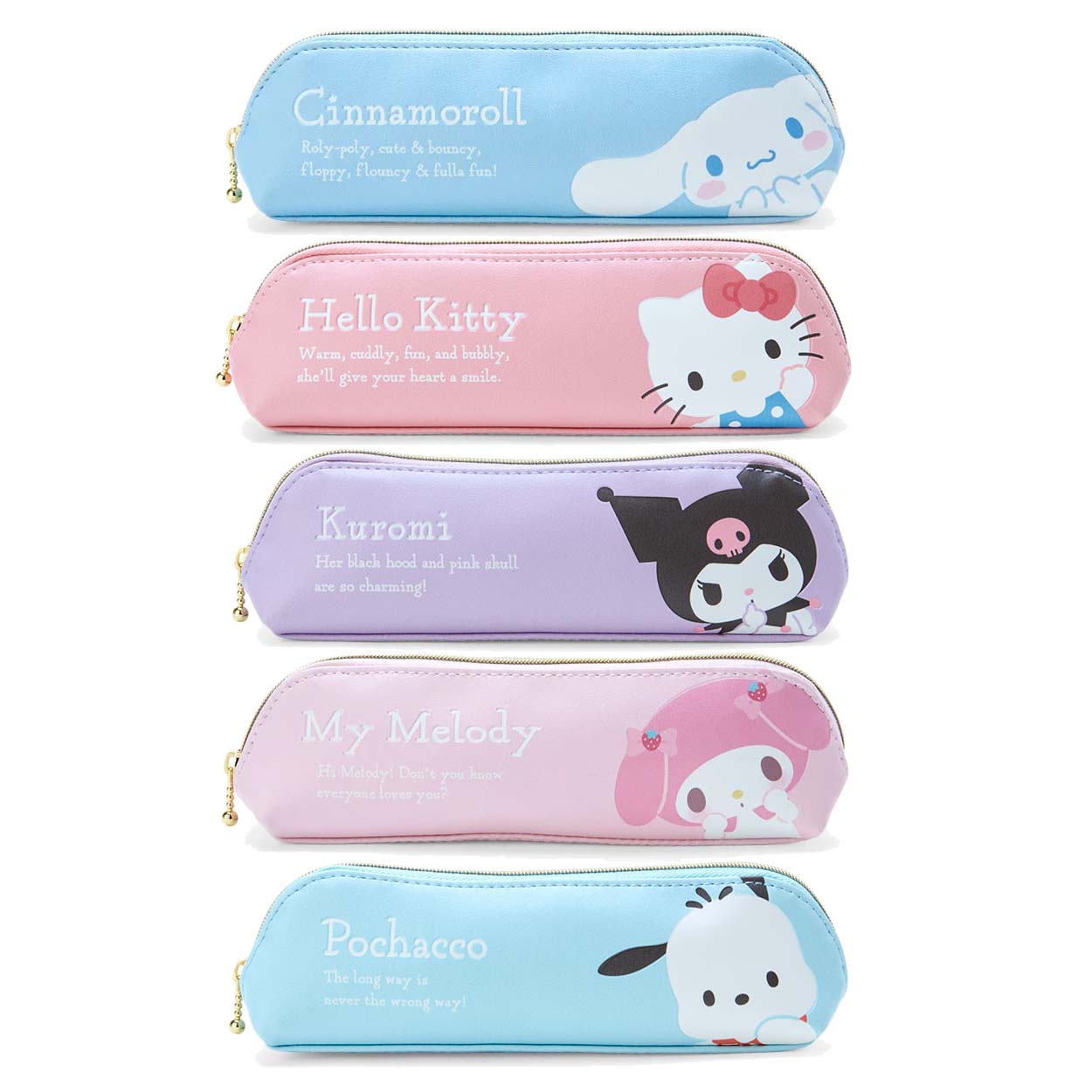 Japan Sanrio Slim Pencil Case Pen Pouch (New Life)