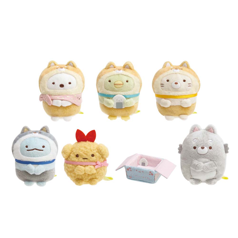 Japan San-X Sumikko Gurashi Mini Plush Doll (Shiba)