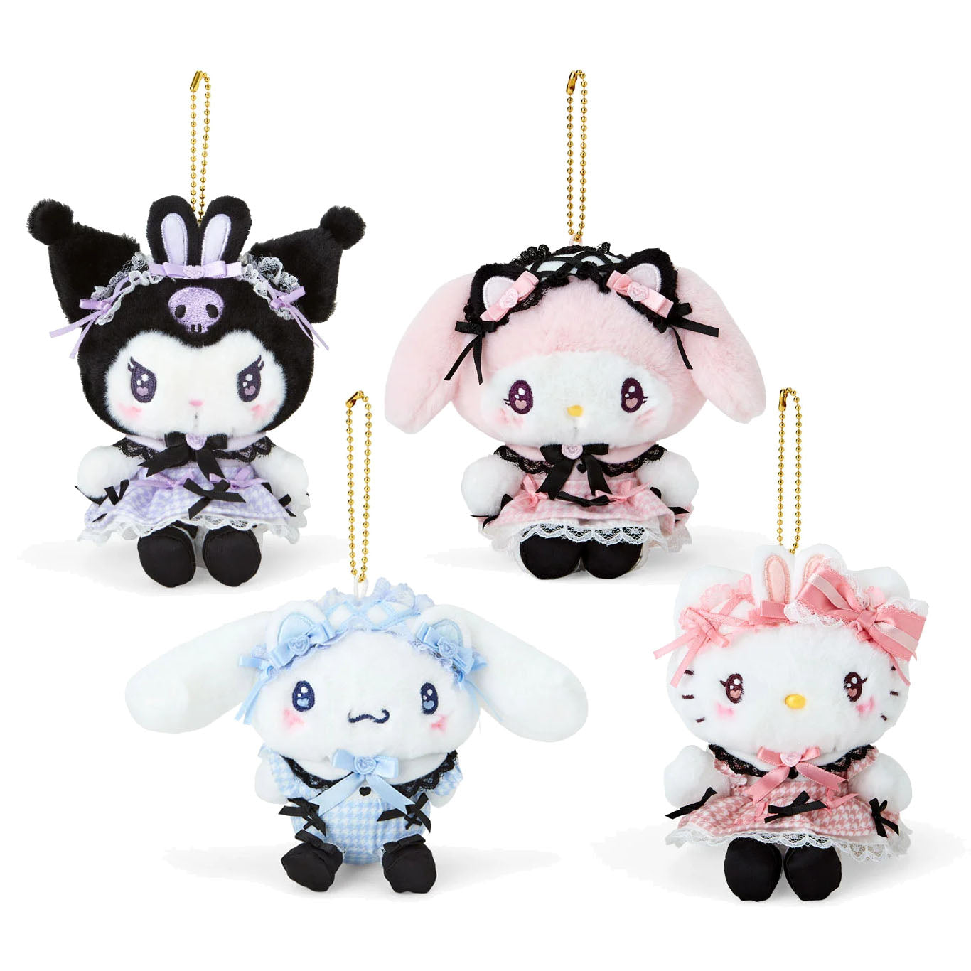 Japan Sanrio Plush Doll Keychain (Dream Ribbon)