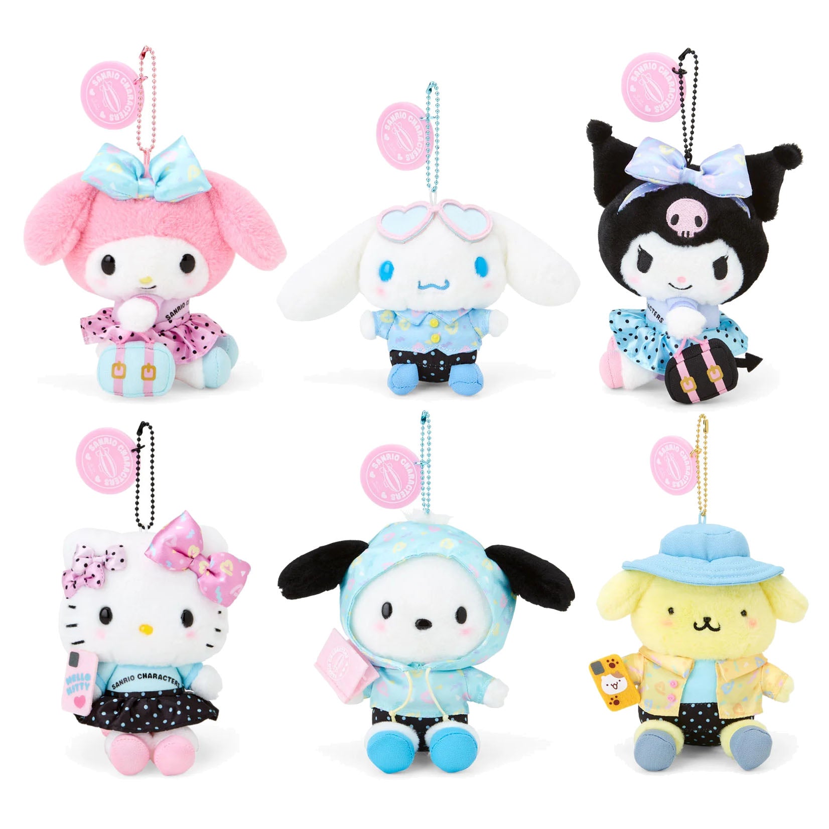 Japan Sanrio Plush Doll Keychain (Fantasy Trip)