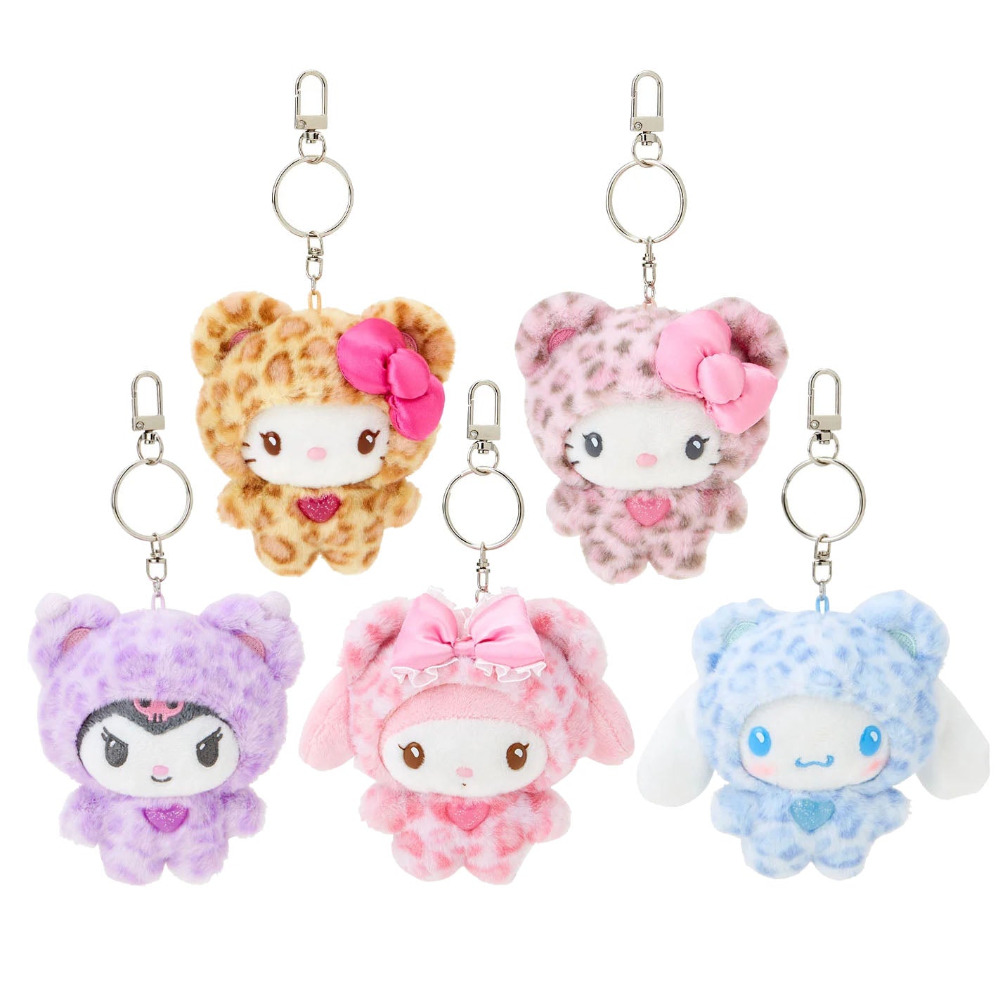 Japan Sanrio Plush Doll Keychain (Sanrio Gal Bear)