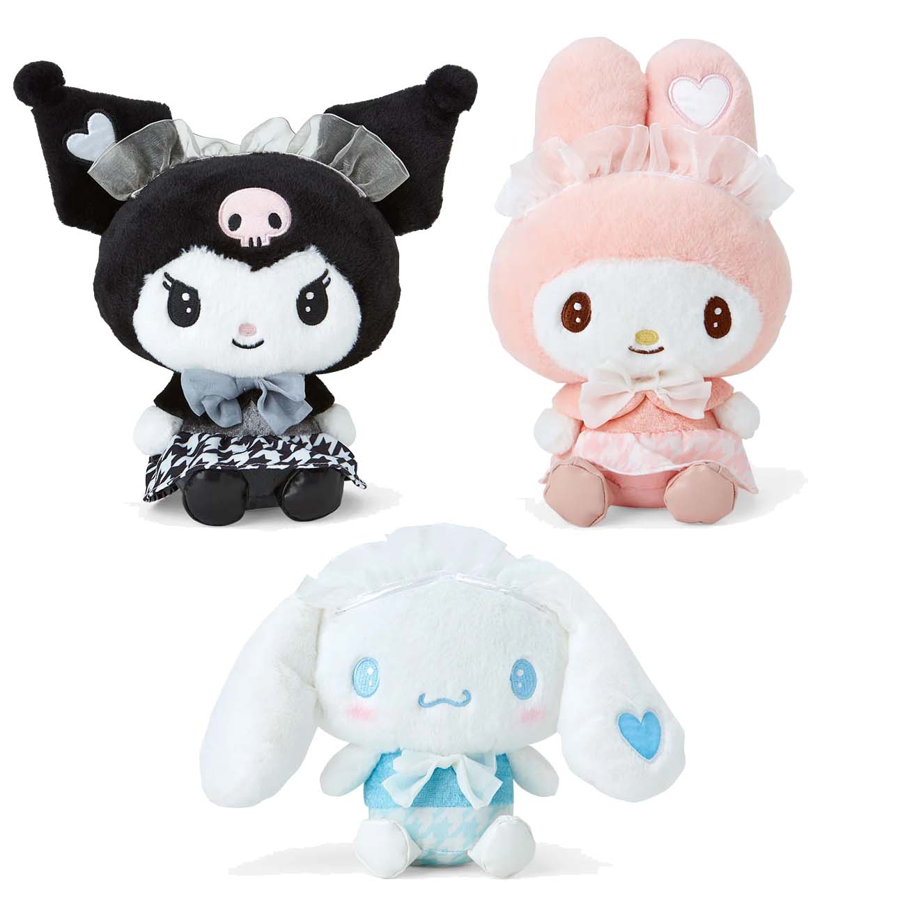 Japan Sanrio Plush Doll Soft Toy (Houndstooth)