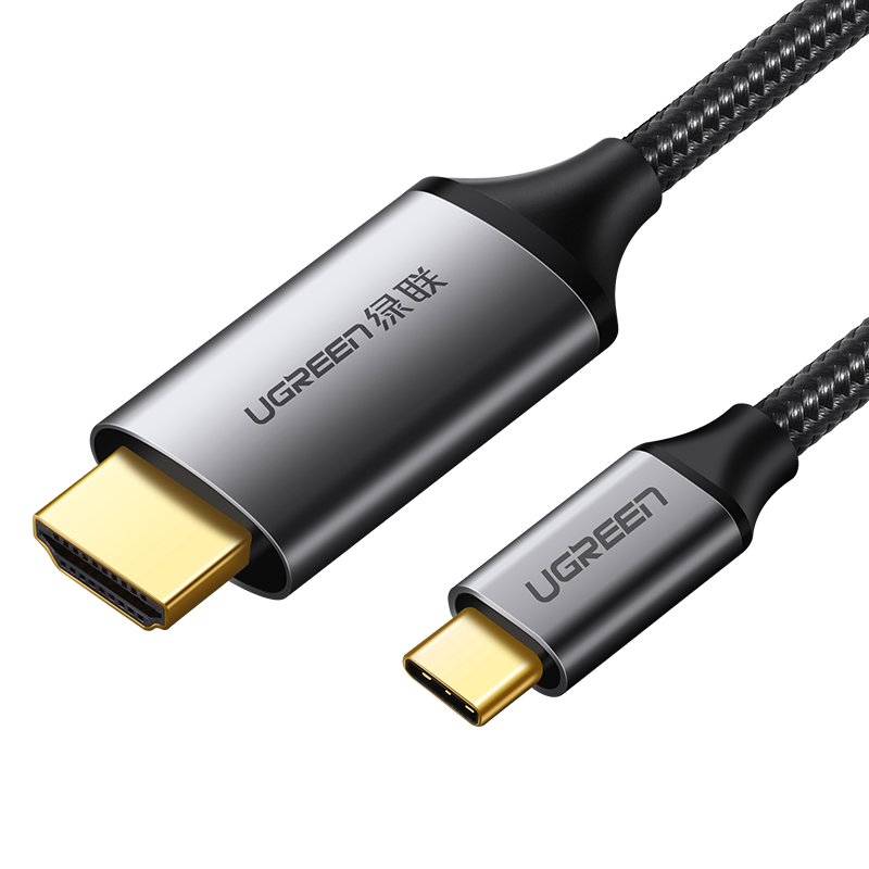 UGREEN USB-C To HDMI Cable 1.5M (Gray Black) [MM142/50570]
