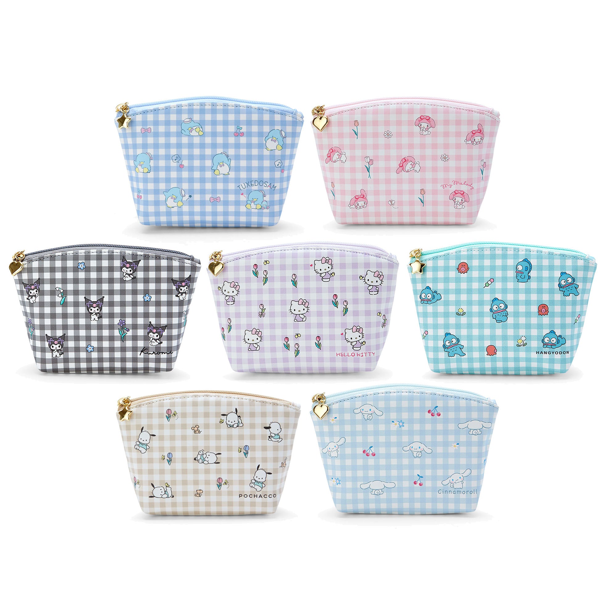 Japan Sanrio Pouch (Checked)
