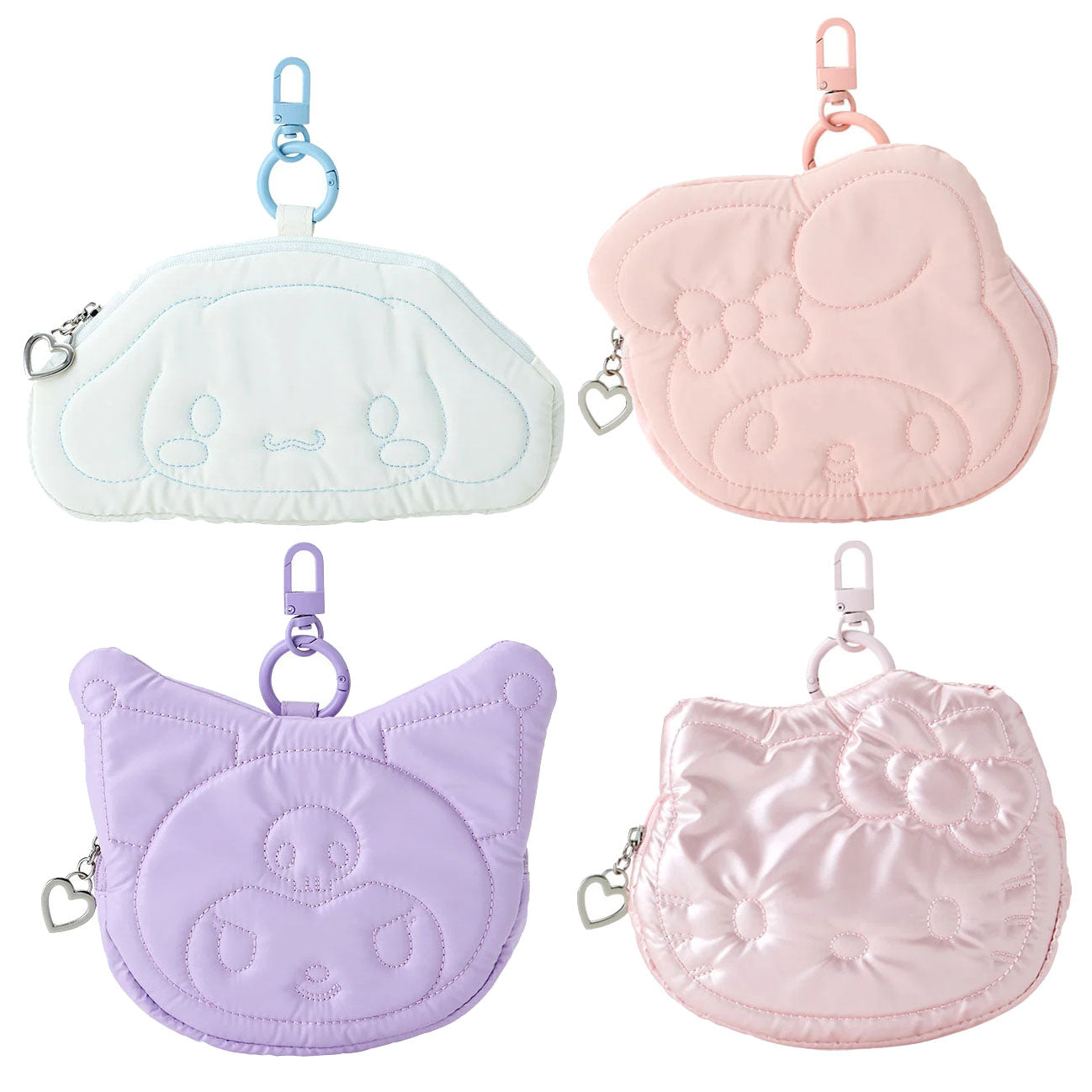 Japan Sanrio Coin Purse Card Holder (Fluffy Winter)