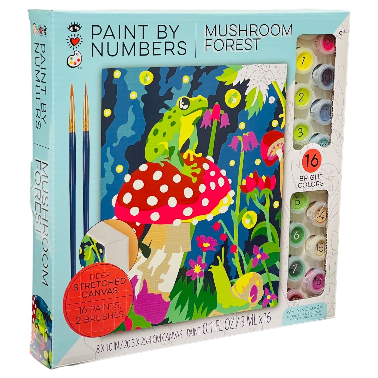 iHeartArt Paint by Numbers - Mushroom Forest