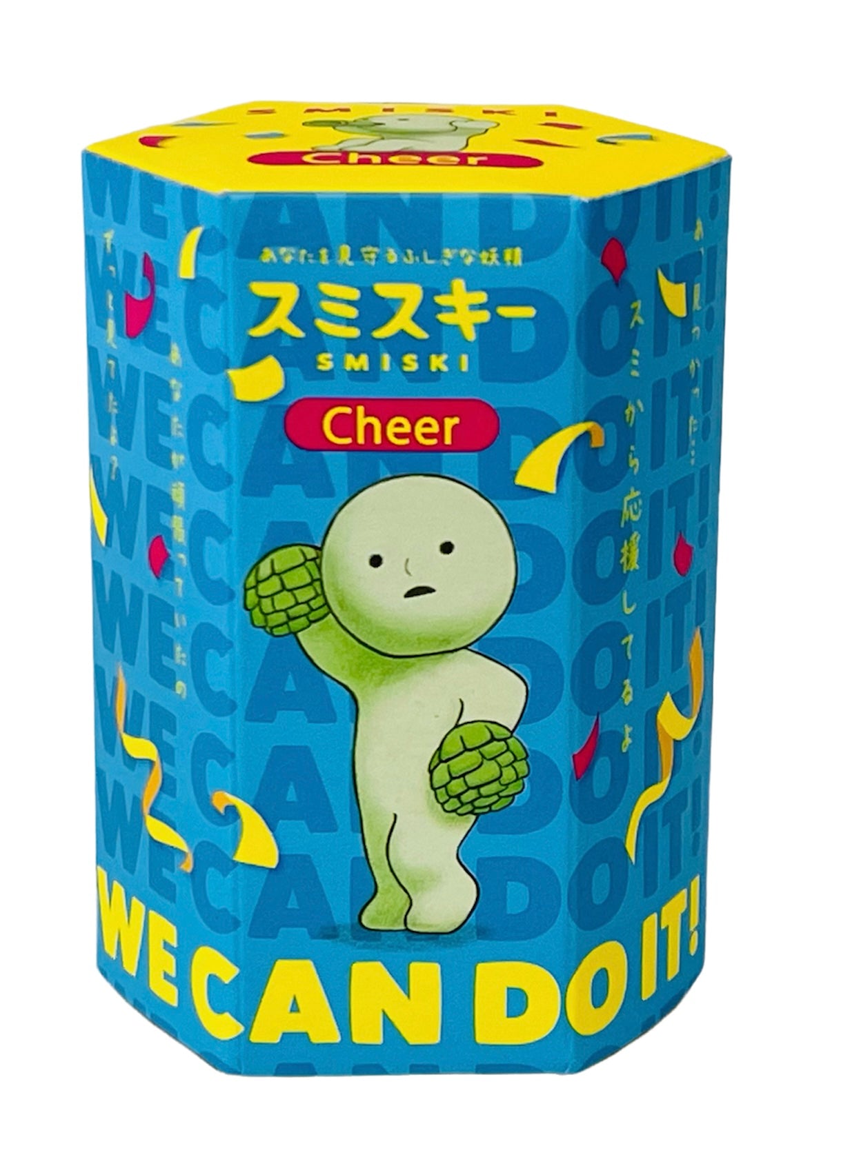 Smiski Glow in the Dark Figure - Cheer Series - 1 Blind Box  (LIMIT OF FOUR SMISKIS PER SERIES)