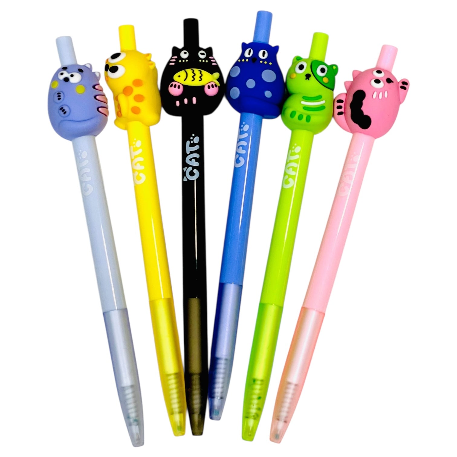 Cat Retractable Gel Pen (Single Pen)