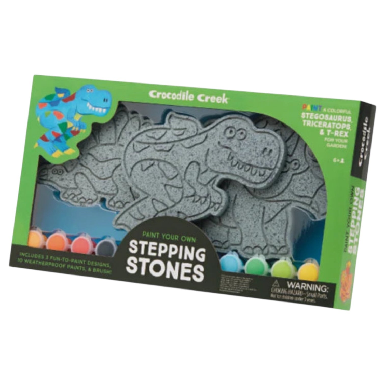 Paint Your Own Stepping Stones - Dinosaur