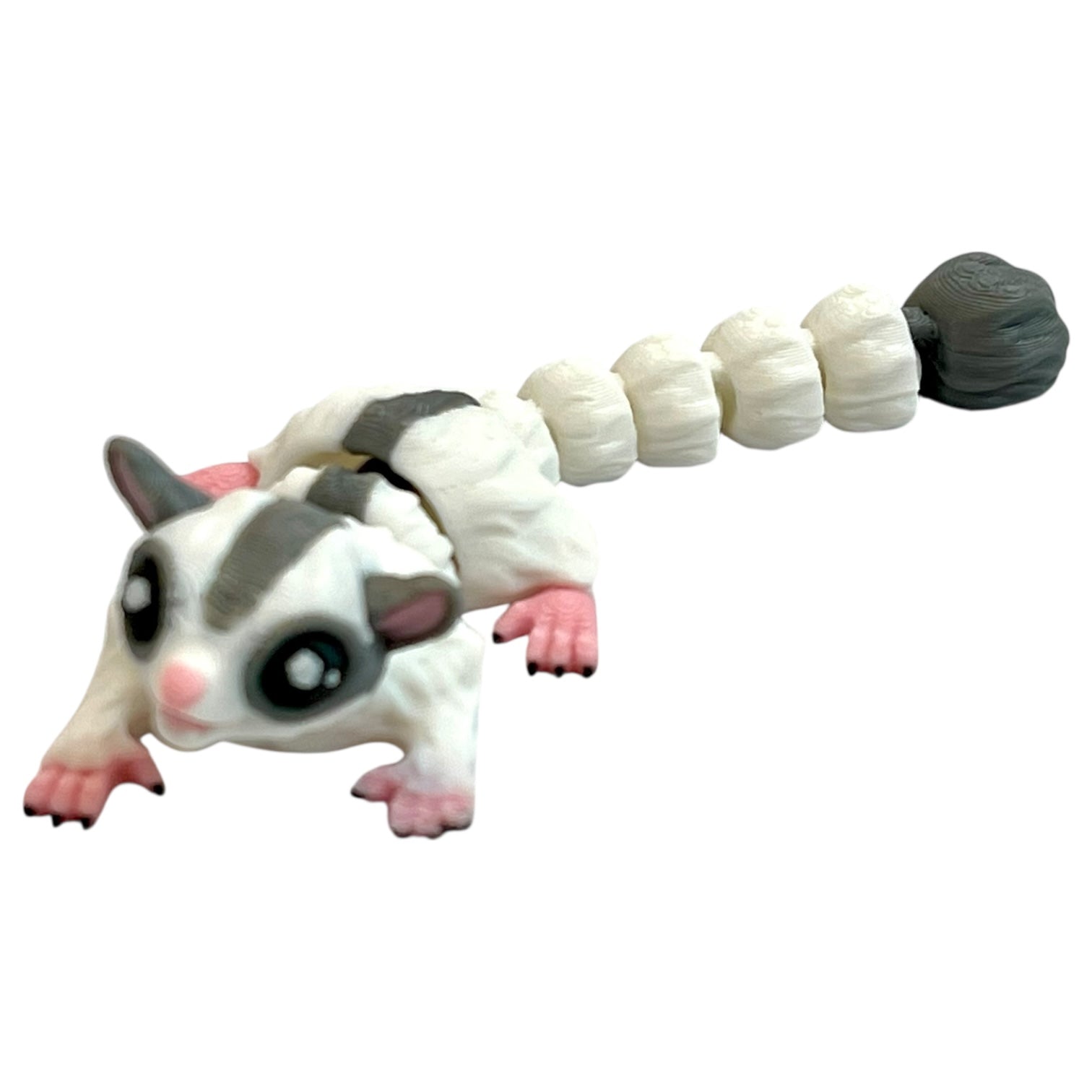 Tiny Baby Sugar Glider Articulating Fidget, 3D Printed