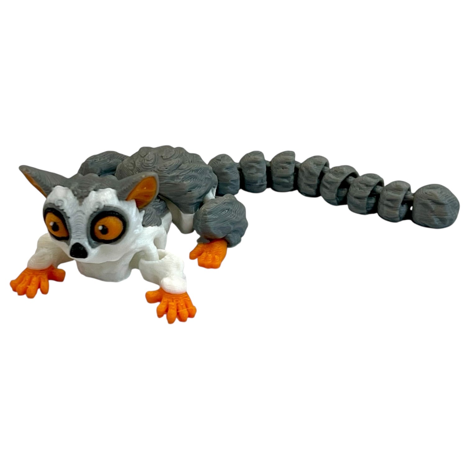 Tiny Baby Galago Articulating Fidget, 3D Printed