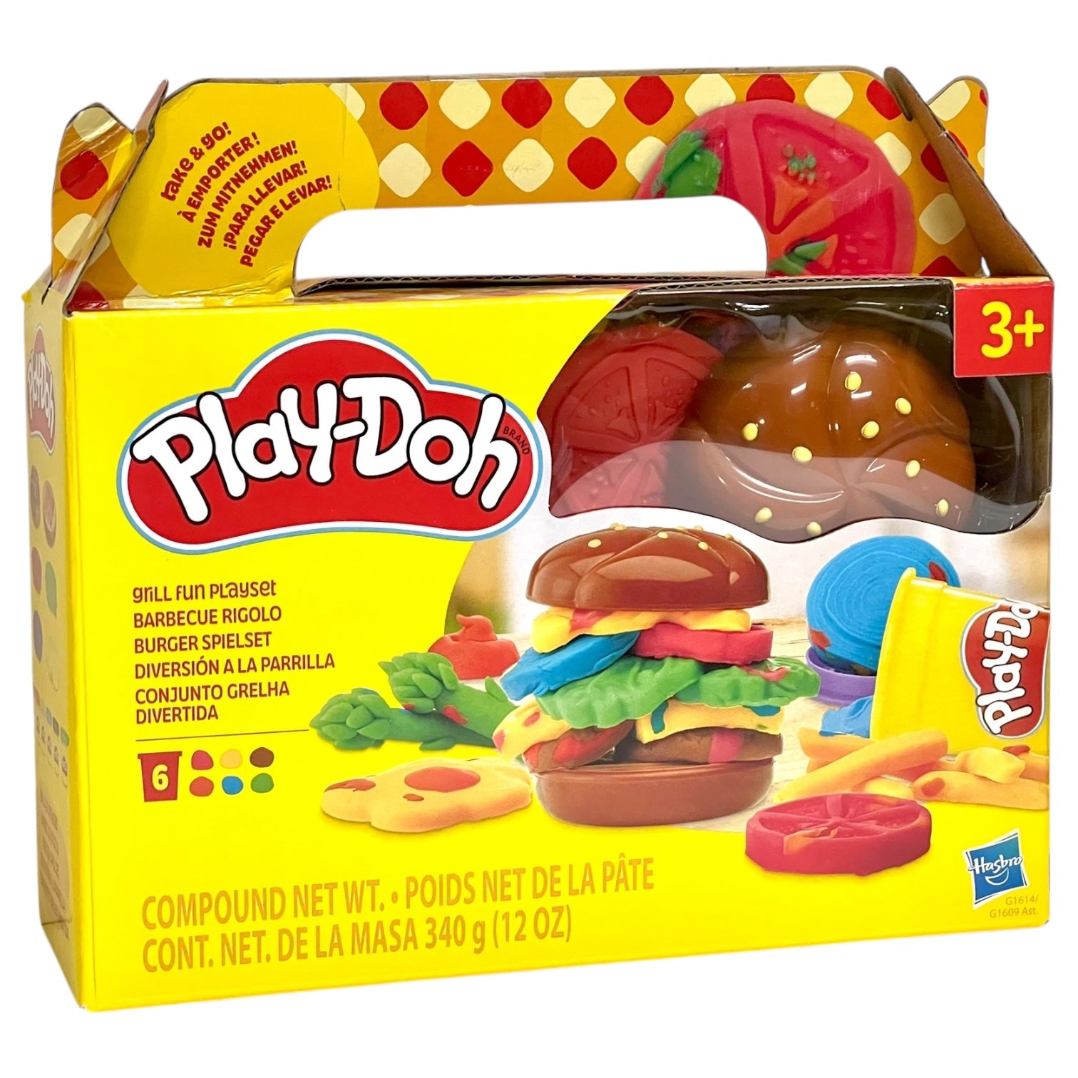 Play-Doh Food Shapes - Grill Fun Playset