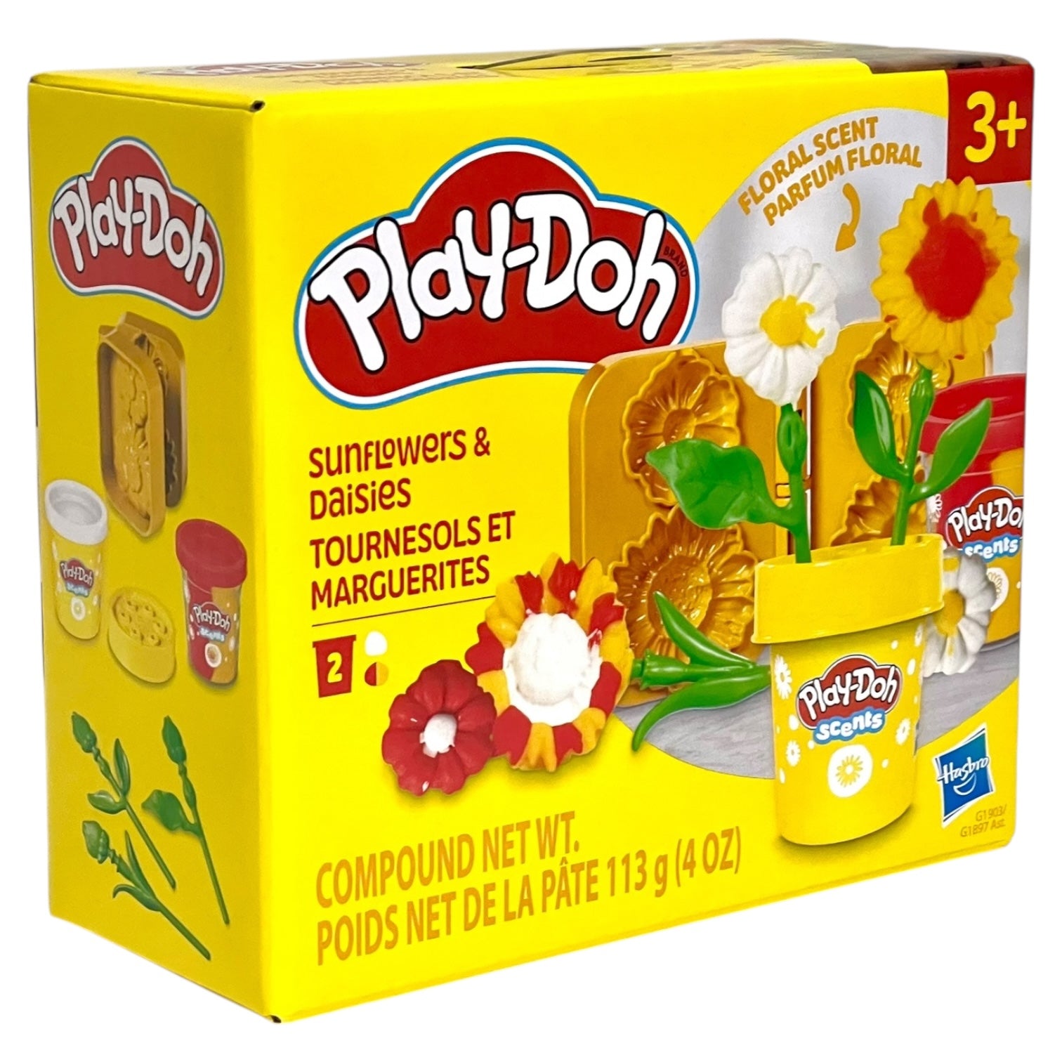 Play-doh Sunflowers and Daisies