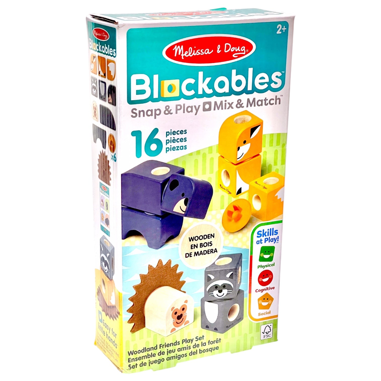 Melissa & Doug 51202 Blockables Woodland Creatures