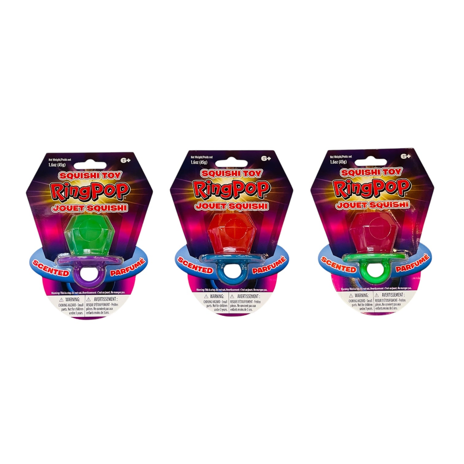 Squishy Scented Ring Pop (Single Ring Pop)