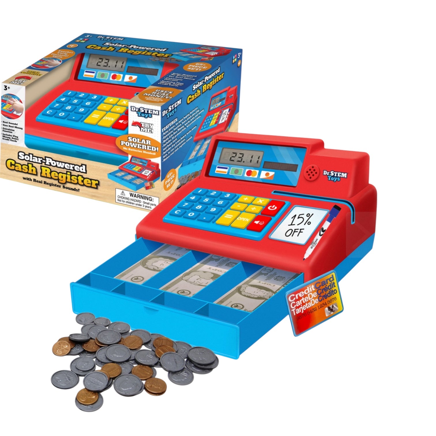 Solar-Powered Cash Register