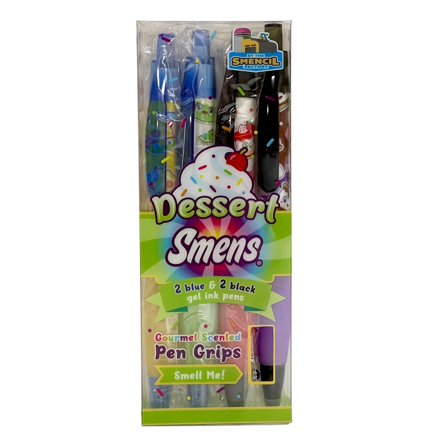 Dessert Smens Set of 4 Scented Grip Pens