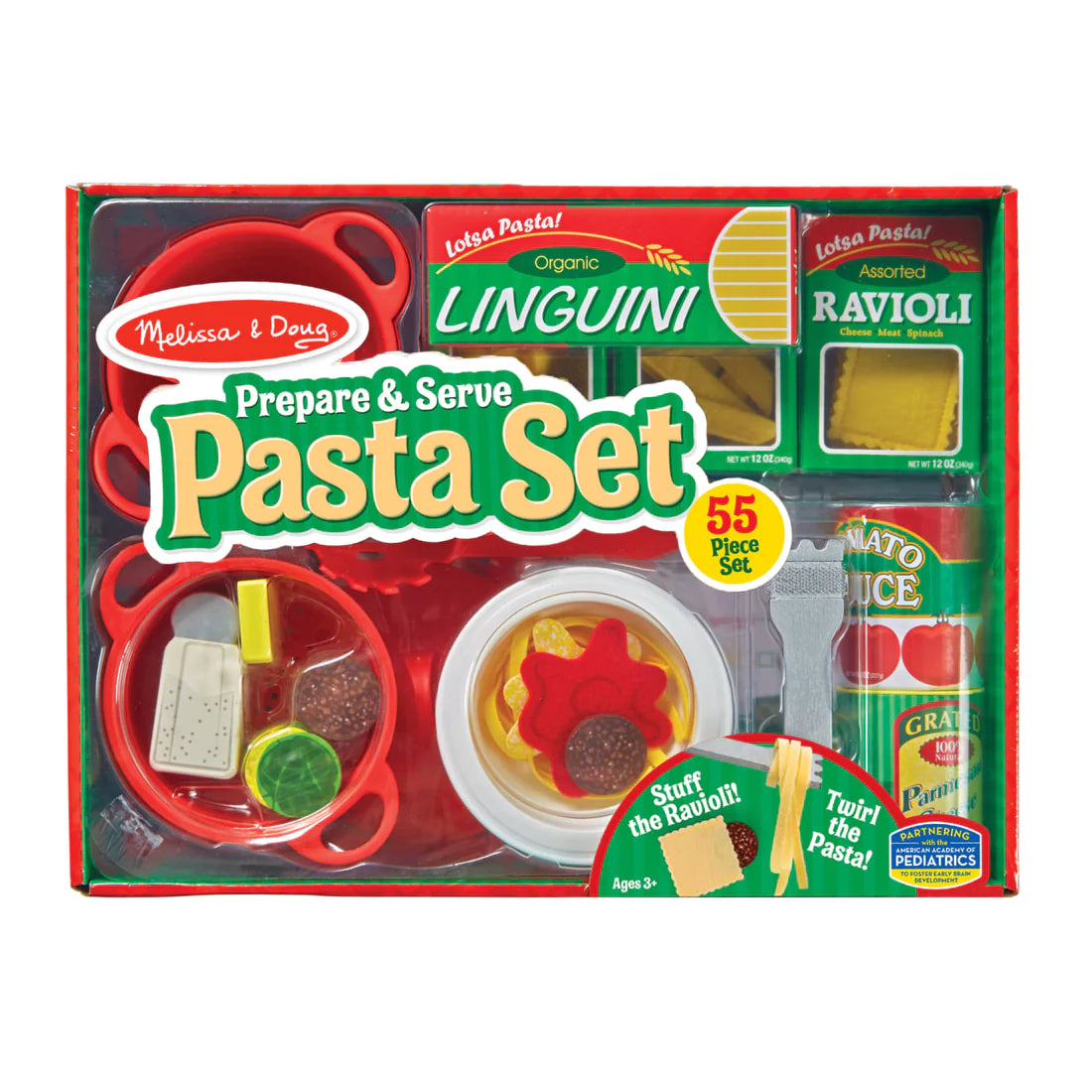 Melissa & Doug 50997 Prepare & Serve Pasta Set