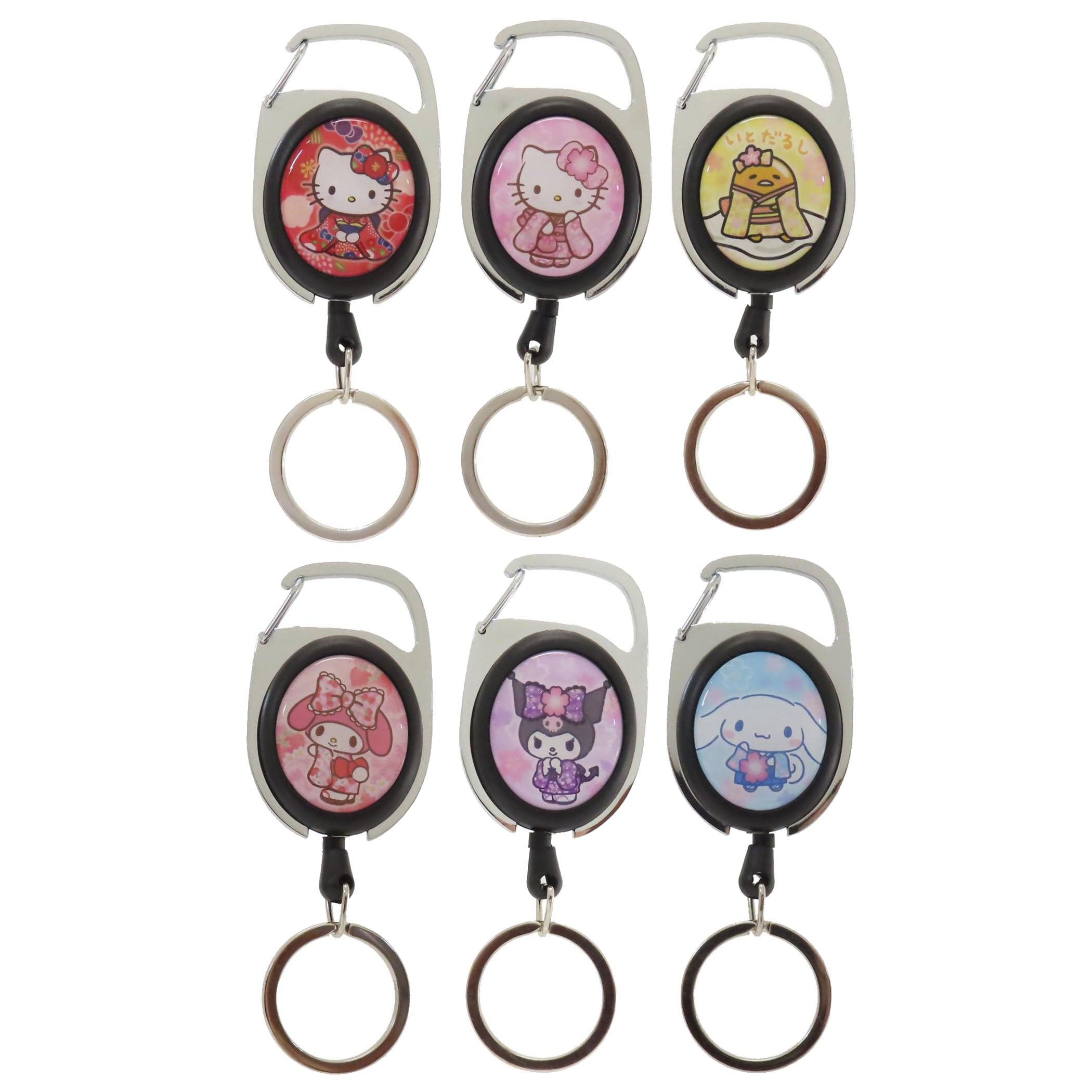 Japan Sanrio Reel Keychain (Kimono)