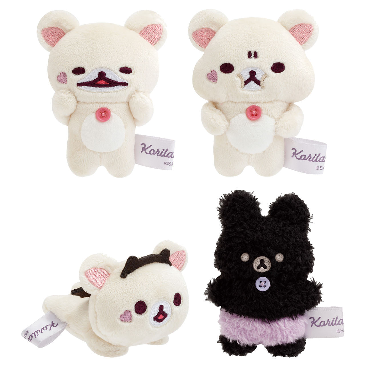Japan San-X Rilakkuma Korilakkuma Mini Plush Doll Soft Toy (Little Devil)