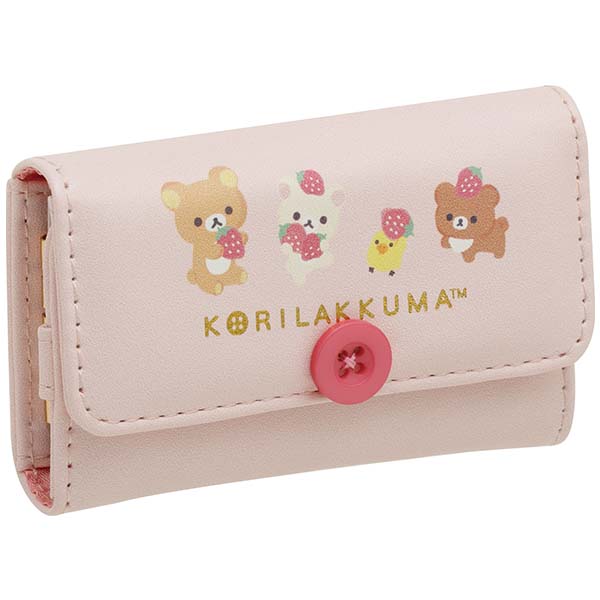 Japan San-X Rilakkuma Key Pouch (Strawberry Every Day)